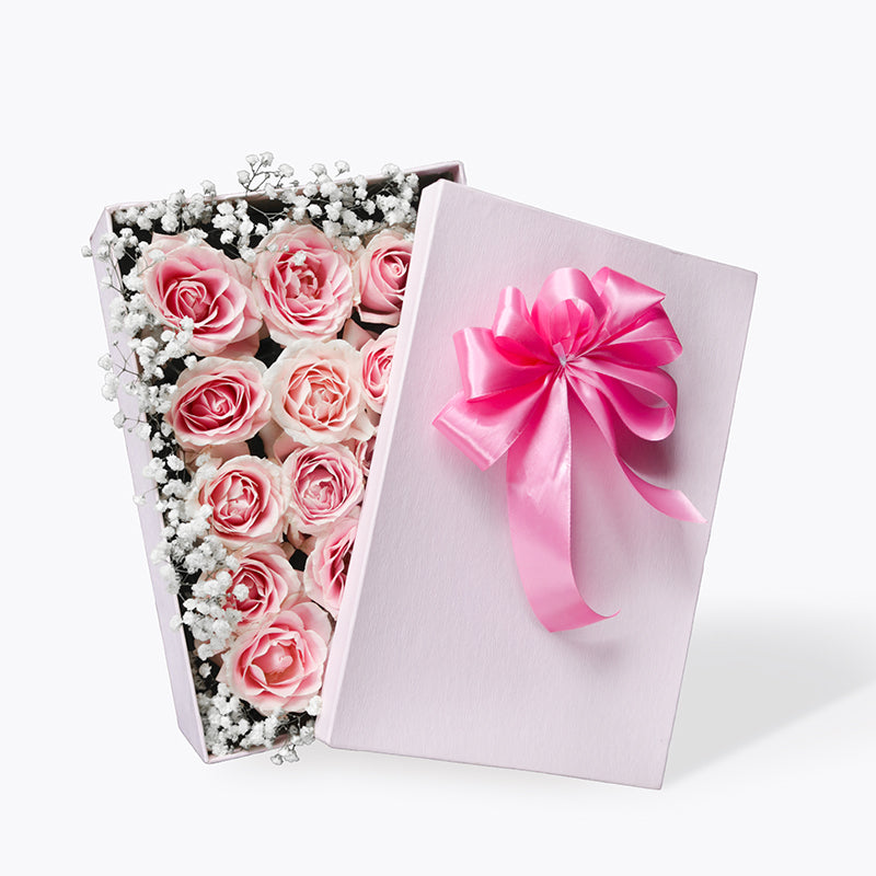 Pink Rose Box