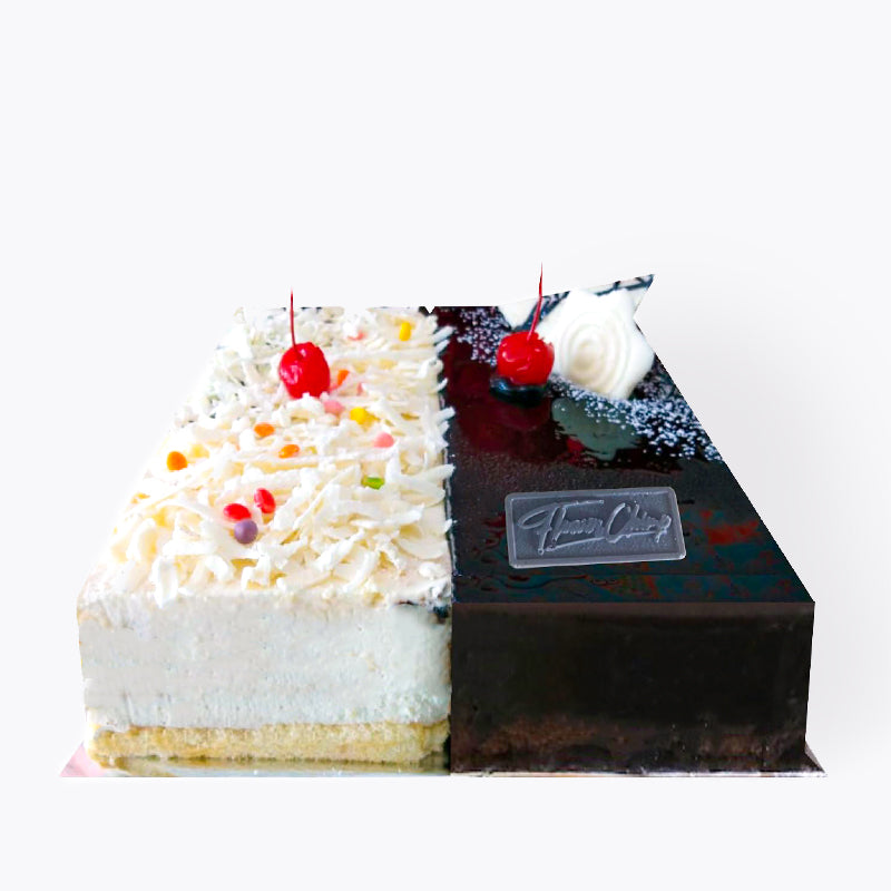 Delicious Duo Cake